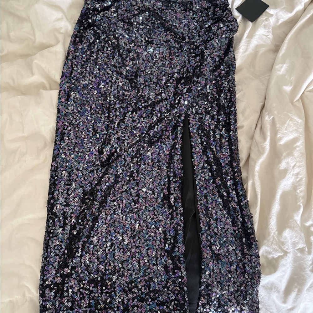 Lulu’s Sequin Multicolor Skirt